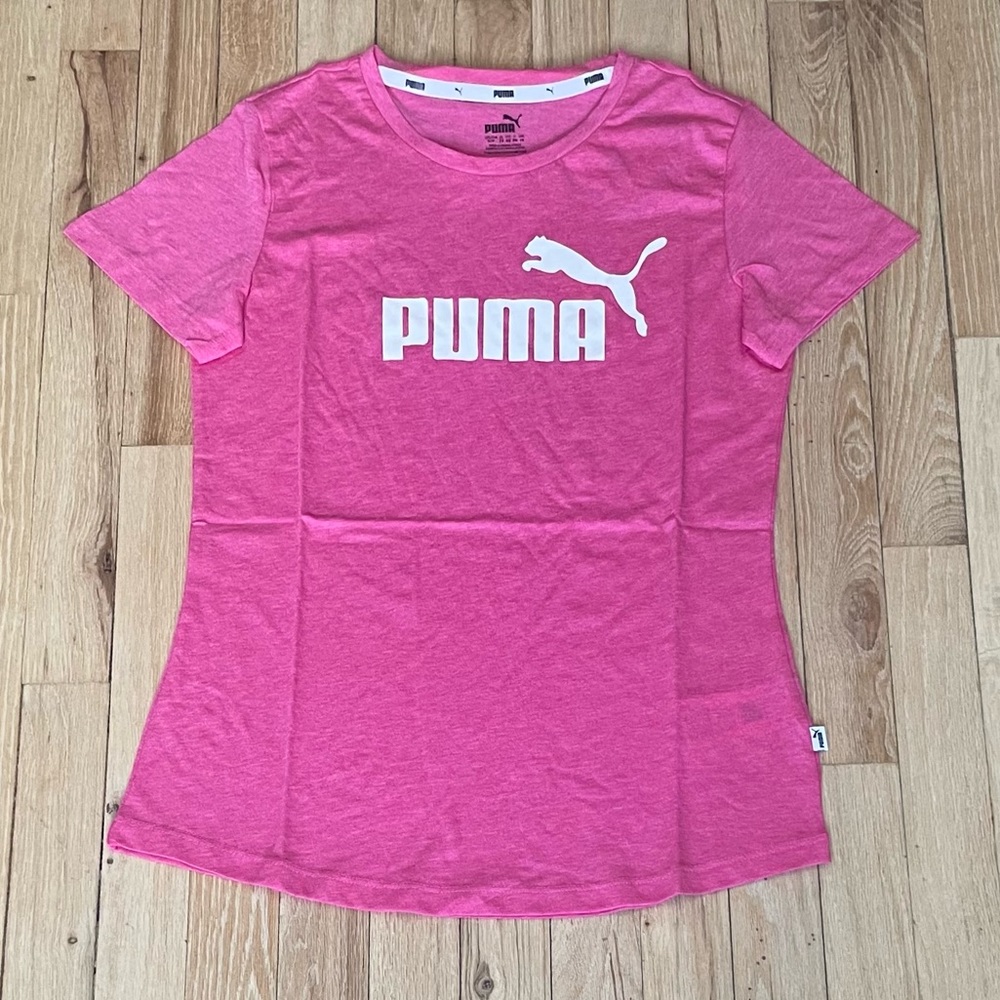 Puma Essentials Heather T-Shirt Nwt